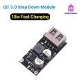 Qc3.0 qc2.0 3V 5V 9V 12V USB Fast Charger DC-DC Buck Converter Charging Step Down Module 6-32V | 18w Fast charging power bank circuit |. 