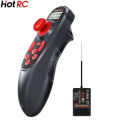 HOTRC DS-600 6CH 2.4GHz Radio System Transmitter Remote Controller with DS 600 PWM 6 Channel Receiver for RC Boat. 