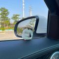 Cute Hamster with Straw Hat Car Ornament,Car Decoration Auto Interior Dashboard Accessories. 