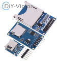 Mini Micro SD TF Card Storage Expansion Board Memory Shield Module SPI interfaces with level converter chip 5V/3.3V for Arduino. 