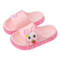Children's Indoor Home Slippers Anti-Slip Odor Control Bathrooms Cartoon Cute PVC Material Flip Flops Boys Girls Summer Sandals.