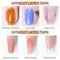 8ml Nail Peel Off Liquid Anti-Overflow Glue Edge Latex Tape, Peel OffCuticle Guard Nails Finger Lacquer Protector, Nail Polish. 