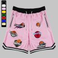 Men's Basketball Mesh Shorts Track Quick Dry Loose Sports Training Shorts Summer Fitness Joggers Casual Breathable Short Pants.