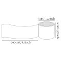Mr. Paper 6Style 1Roll/pack Sleeping Garden Series PET White Ink Tape for DIY Handbook Diary Phone Case Glass Mug Decoration. 