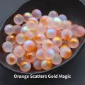 10pcs Glass Marbles With Starry Speckles, Fun Marble Games Accessories, Decoration For Aquarium, Yard, Bonsai, Pathway. 