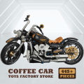 NEW High-tech Retro Motorbike MOC Bricks Toys City Racing Locomotive Building Blocks Moto Cars Model  Boys Children . 