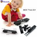MOC Train Track Kit DIY Car 6x24 Base Top Plate Parts Wheels Building Blocks Technical Parts 92339 92088 2871 91994 74784 4025. 