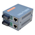 Gigabit Fiber Optical Media Converter HTB-GS-03 1000Mbps Single Fiber SC Port External Power Supply Optical Fiber Transmitter. 