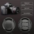 Lens Cover, Suitable for Micro Single Camera Lens Protection, Aperture 40.5mm49mm52mm55mm58mm62mm67mm72mm77mm82mm. 