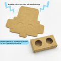 Cowhide Paper Baking Bag Coffee/Tea Set Model, Coffee Takeout Bag/Storage Bag. Miniature Toys!.