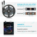 RGBIC LED Strip Immersive Computer Backlight PC/TV Monitor Screen Color Sync Light Strips Smart Software Control Ambient Lamps. 