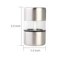 Manual Salt Pepper Grinder Stainless Steel Portable Mini Mill Grinder For Herb Pepper Spice Rose Salt Kitchen Grinding Gadgets. 