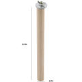 Parrot Pet Raw Standing Stick Wood Hanging Stand Rack Toy Sticksstand Parakeet Branch Perches For Bird Cage Bar Pet Supplies.