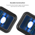 Mobile Phone Anamorphic Movie Lens 1.55X Deformation Filmmaking Lens Phone Moive Lens with Universal Lens Clips Carry Bag. 