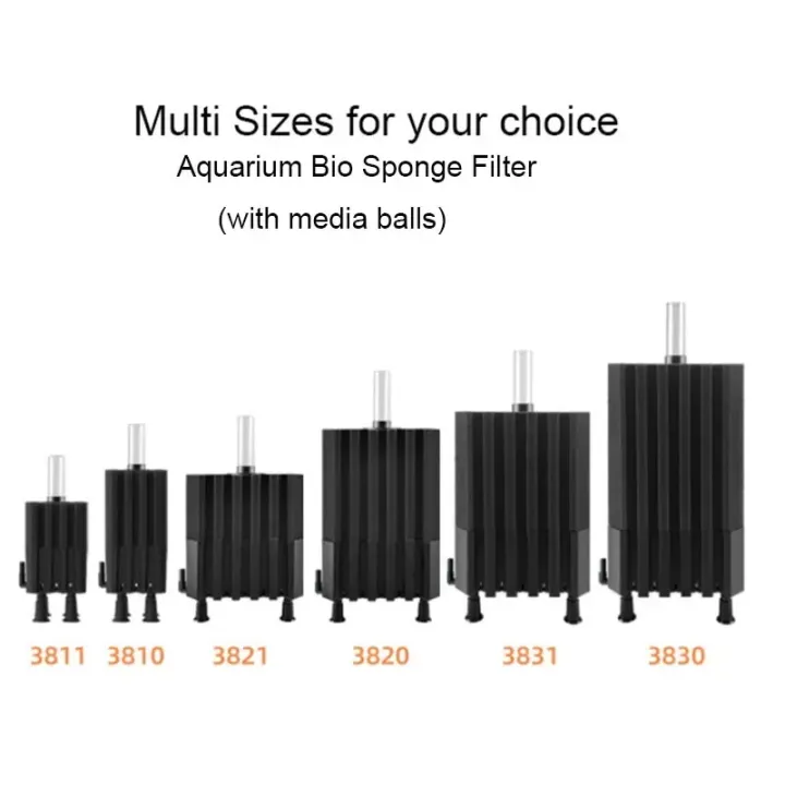 New Big Bio Sponge Filter for Aquarium Fish Tank Shrimp Pond Air Pump ...