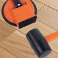 Professional Flooring Installation Tool with Suction Cup, Heavy Duty Floor Gap Repair & Baseboard Fixer for Tile Slat Paver Home. 