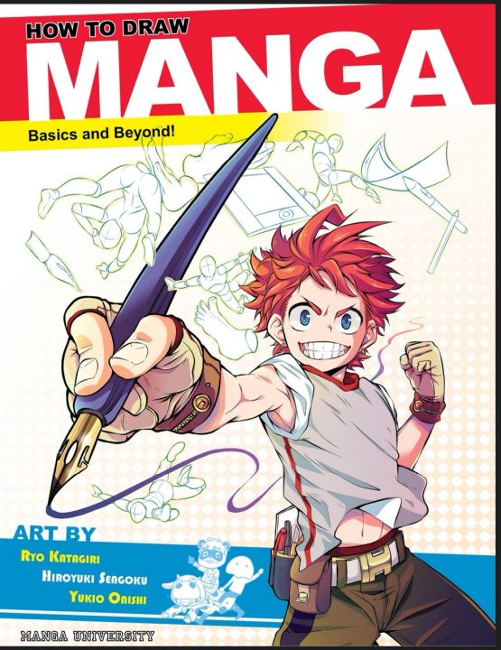 How To Draw Manga Basics and Beyond Book