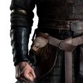 Steampunk Medieval Punk Style Fanny Packs for Men Pu Leather Coin Purse Hangable Belt Waist Bag Drawstring Hip Belt Bag Cosplay.