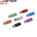 JASTER High speed USB 3.0 Flash Drive Mini plastic pendrive 4GB 16GB 32GB 64GB 128GB With keychain Memory stick Pen Drive .