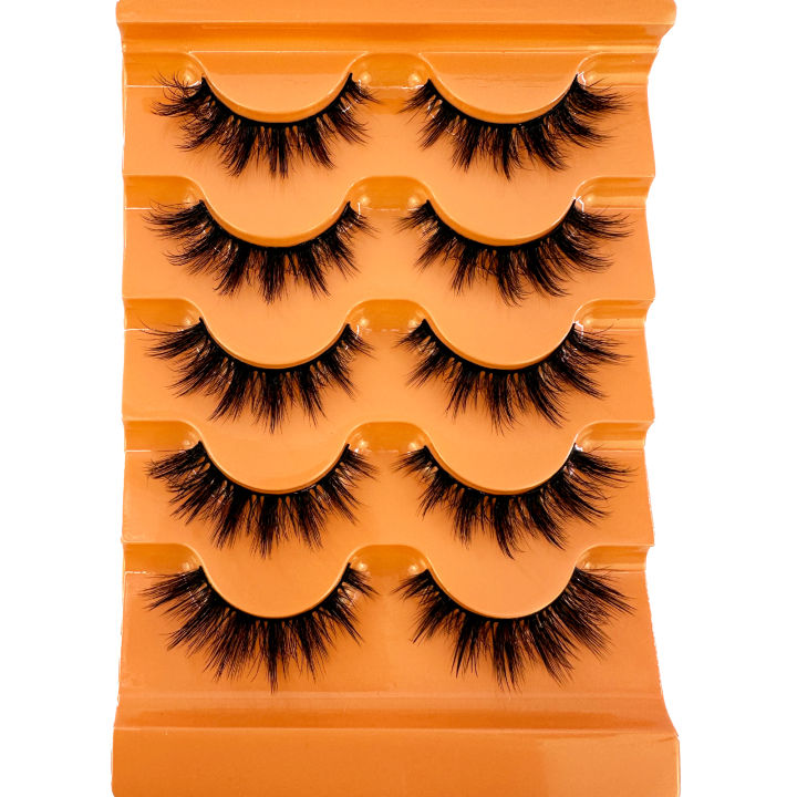 New%20Cat%20Eye%20Lashes%205D%20Fluffy%20Faux%20Mink%20Lashes%208D%20Volume%20Wispy%20Long%20Lashes%20Fake%20Eyelash%20Russian%20Strips%205%20Pairs%20Pack%20Makeup%20-%20Image%206