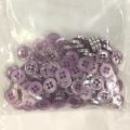 100-piece 4-hole buttons pack. 