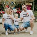 Customized White Polyester T-Shirt for Kids. 
