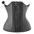 Body Shaper Shapewear Women 25 Steel Bones Latex Waist Trainer Corset Shapewear Slimming Belly Modeling Strap Reductive Girdle. 