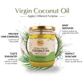 Naturo Earth Organic Cold Pressed Extra Virgin Coconut Oil With Algae 500Ml. 