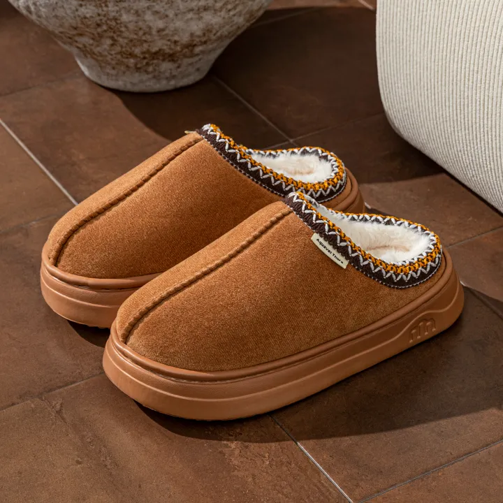 Winter%20Women's%20Slippers%20Boots%20Fashion%20Fuzzy%20Fur%20Anti-slip%20Soft%20Sole%20Outdoor%20Indoor%20Warm%20Comfort%20Men%20Plush%20Houseshoes%20Couple%20-%20Image%202