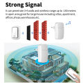 QNCX Wireless Doorbell Self-powered Chime Door Bells No Battery Required Button Home Welcome Outdoor Ding Dong Machine US/EU. 