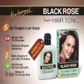 Black Rose Super Hair Tonic + Vitamin E Silk Proteins. 