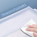 Zipper Mesh Bags A4/A5 Plastic Zipper Bags For Organizing Zipper Mesh Bags Waterproof Clear Travel Bags Office Supplies Document. 