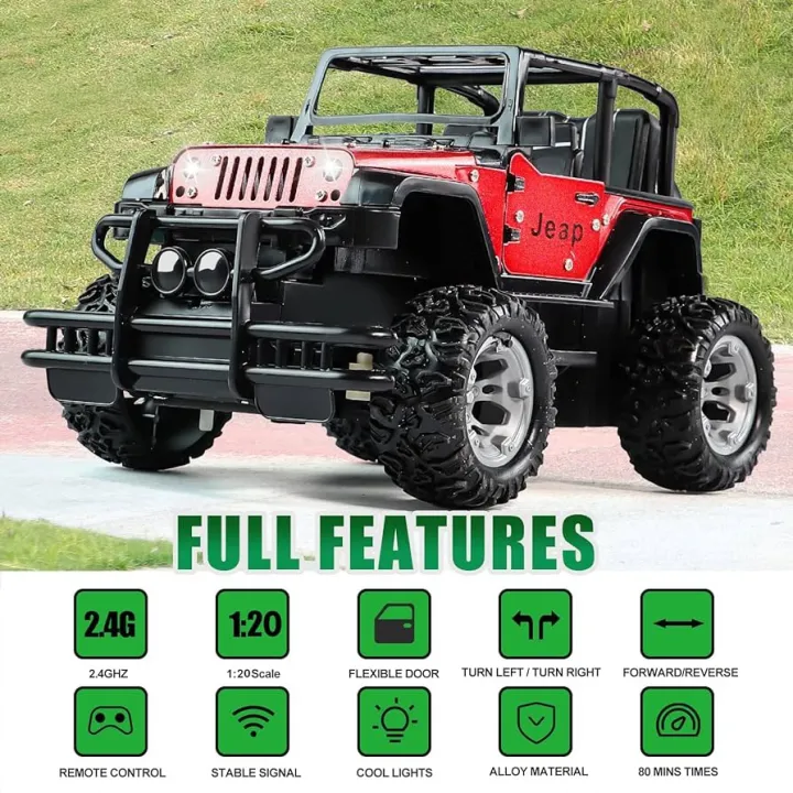 1:20%20Scale%20Remote%20Control%20Car,%20Non-Slip%20Off-Road%20Toy%20Car%20with%20Friction%20Powered%20Wheels%20&%20Openable%20Doors,%20RC%20Jeep%20Toy%20for%20Kids%20&%20Children%20-%20Image%202