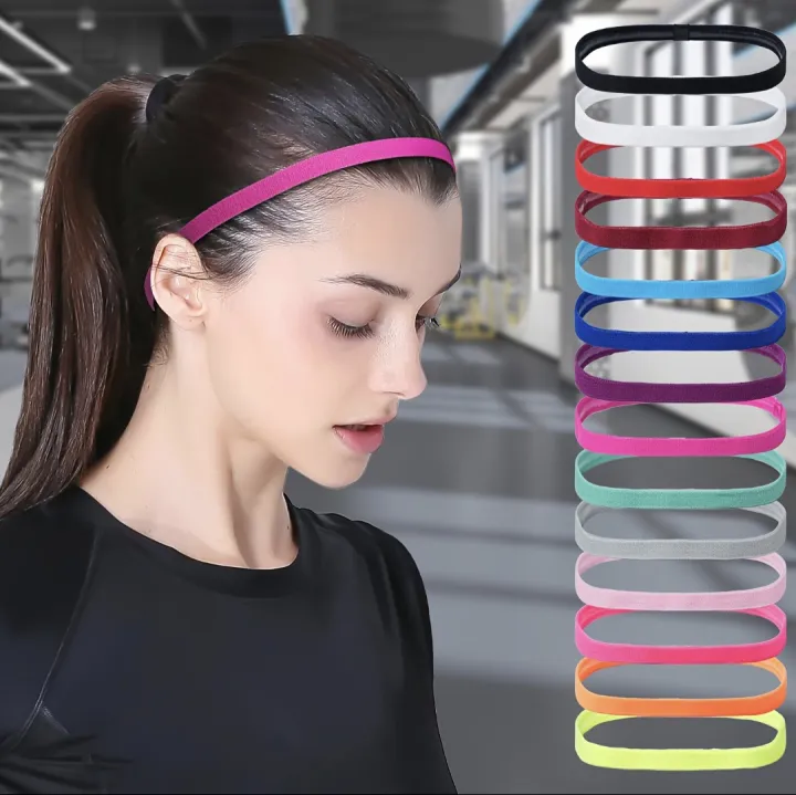 2pcs%20Women%20Men%20Elastic%20Sports%20Football%20Yoga%20Hairband%20Headband%20Hair%20Rope%20-%20Image%204
