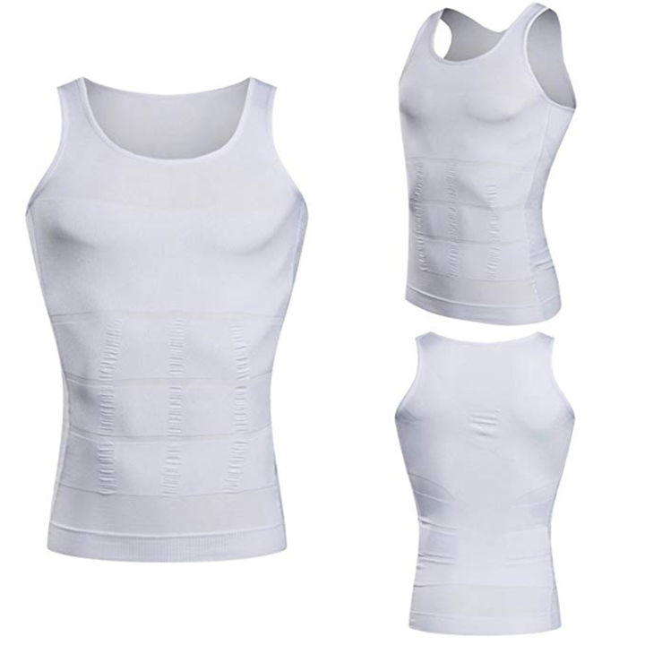 Mens%20Slimming%20Body%20Shaper%20Shapewear%20Abdomen%20Compression%20Shirt%20to%20Hide%20Gynecomastia%20Moobs%20Workout%20Tank%20Tops%20Undershirts%20-%20Image%204