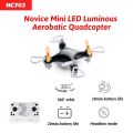 Aerobat Four-Axic HC 702 Mini Aircraft Pocket Drone. 