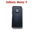 Infinix Note 7 Rimless Design Case Matte Scrub Hard PC Shockproof Back Cover Framless. 