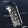 Premium Rechargeable Battery Pack 3400mAh Charging Kit Endurance External Portable Back Clip Power Bank for PS5 Elite Controller. 
