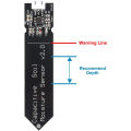 Capacitive Soil Moisture Sensor Corrosion Resistant for Arduino Moisture Detection Garden Watering DIY. 