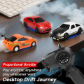XQ High-performance mini drift car, 1:64 scale remote-controlled toy racing car, the perfect for children.