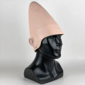 Conehead Conical Alien Mask Cap Cosplay Fake Eagg Shaped Skin Latex Helmet Halloween Carnival Purim Party Costume Props. 