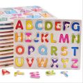 Wooden Peg Puzzle Early education toy for children kids toddlers,  ABC alphabet,  Numerical,  counting,  animals,  sea animals for montessori and pre school early education mind development of kids. 