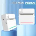 C19 MINI Print Portable Thermal Printer Photo Pocket Thermal Label Printer 58mm Printing Wireless Bluetooth Android IOS. 