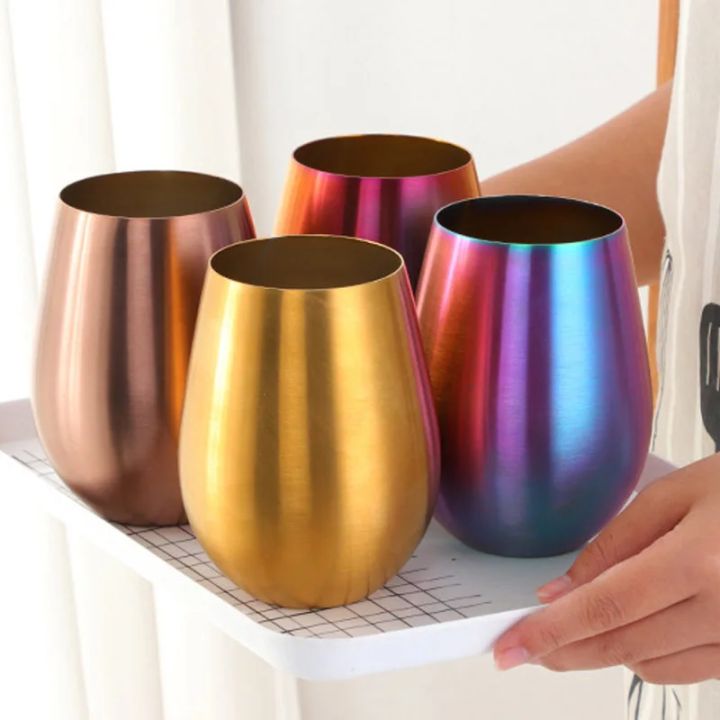 304%20Stainless%20Steel%20Single%20Layer%20Titanium%20Plating%20%20Glasses%20Round%20%20Mug%20Color%20Plated%20Bar%20Big%20Belly%20Cup%20Restaurant%20Home%20Cup%20-%20Image%202