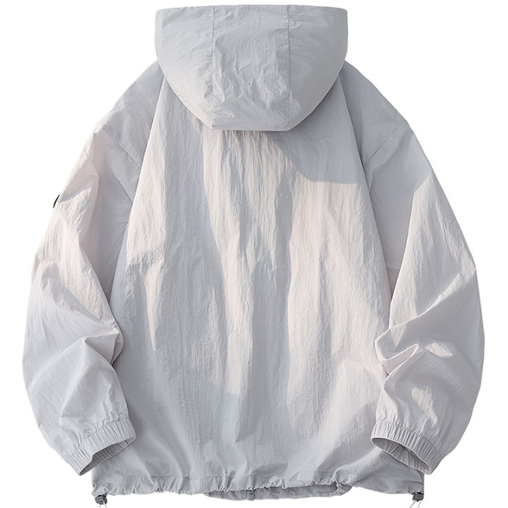 Outdoor%20UPF50+%20Men's%20Hooded%20Sunscreen%20Jacket%20Summer%20Ultra%20Thin%20Zipper%20Pocket%20Windbreaker%20Elastic%20Cuffs%20Hiking%20Fishing%20Skin%20Coats%20-%20Image%202