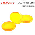 HUNST USA CVD ZnSe Focus Lens Dia 12mm 18mm 19.05mm 20mm FL 38.1 50.8 63.5 76.2 101.6mm For Co2 Laser Engraving Cutting Machine. 