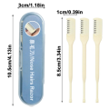 3-Piece Nose Hair Cleaner Set – Double-Head Nose Hair Trimmer for Men & Women. 