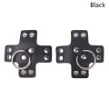 Women 1Pair Leather Cross Nipple Cover Reusable Breast Stickers Self Adhesive Nipple Pasties Nipple Covers Bra AccessoriesW.