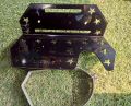 Hero Xtreme 125 silencer cover or Silencer plate MS steel silencer protector. 