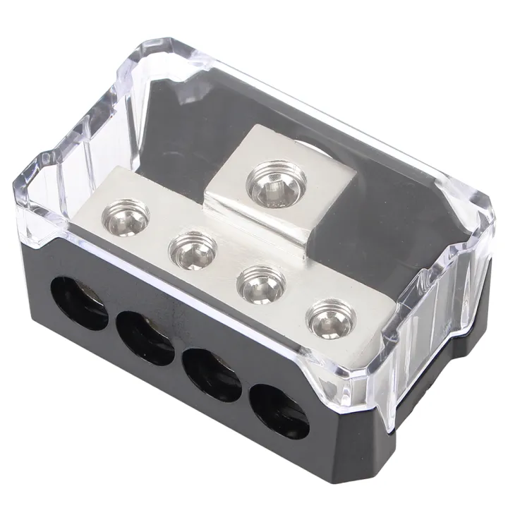 Auto%20Junction%20Box%20for%20Car%20Audio%20Stereo%20Amplifier%204GA%20Out%20Distribution%20Blocks%20Multi-functional%204%20Way%20Ground%20Box%20-%20Image%207